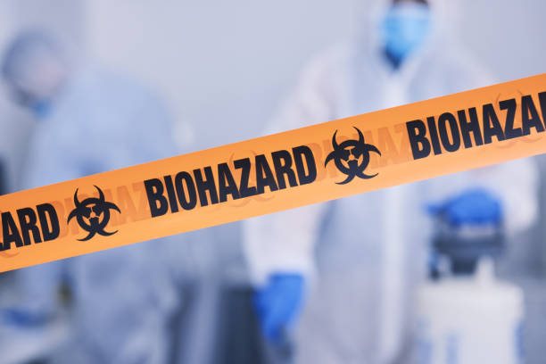 Professional Crime Scene Cleanup technician working in Three Bridges, NJ